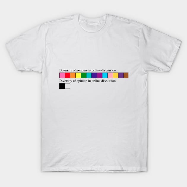 Gender diversity T-Shirt by GODDARD CREATIVE